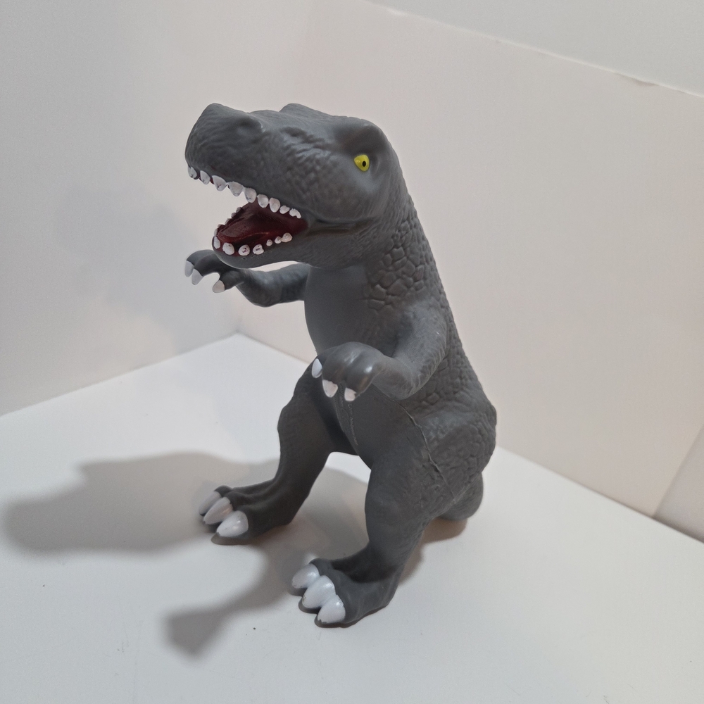 Gray Dinosaur Reptile Toy
